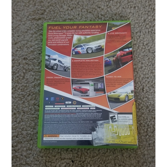 Forza Motorsport 2 (Xbox 360) - Complete in Box (CIB) - Picture 2 of 3